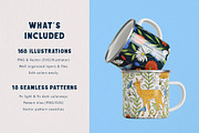Spring Garden Vector Collection, a Pattern Graphic by rouxsupplyco (Thumbnail 2 of 15)