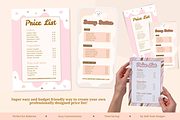 Bakery Price Lists Templates, a Marketing Template by Hell Yeah Designs (Thumbnail 4 of 5)