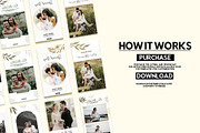 Instagram Stories Template-Wedding, a Social Media Template by zoomdesigns (Thumbnail 6 of 6)