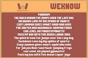 One Man Army font, a Sans Serif Font by weknow (Thumbnail 6 of 8)