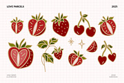 LOVE PARCELS Romantic Illustrations, an Object Graphic by Artflorara (Thumbnail 4 of 13)