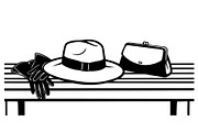 Vintage Park Bench Vector Bundle, an Illustration by jahid234 (Thumbnail 14 of 49)