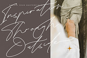 Silhouete Charming Monoline Elegant, a Script Font by stylishtype.co (Thumbnail 3 of 20)