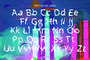 Prnt Glitch, a Font by Big Blond Bear (Thumbnail 3 of 6)