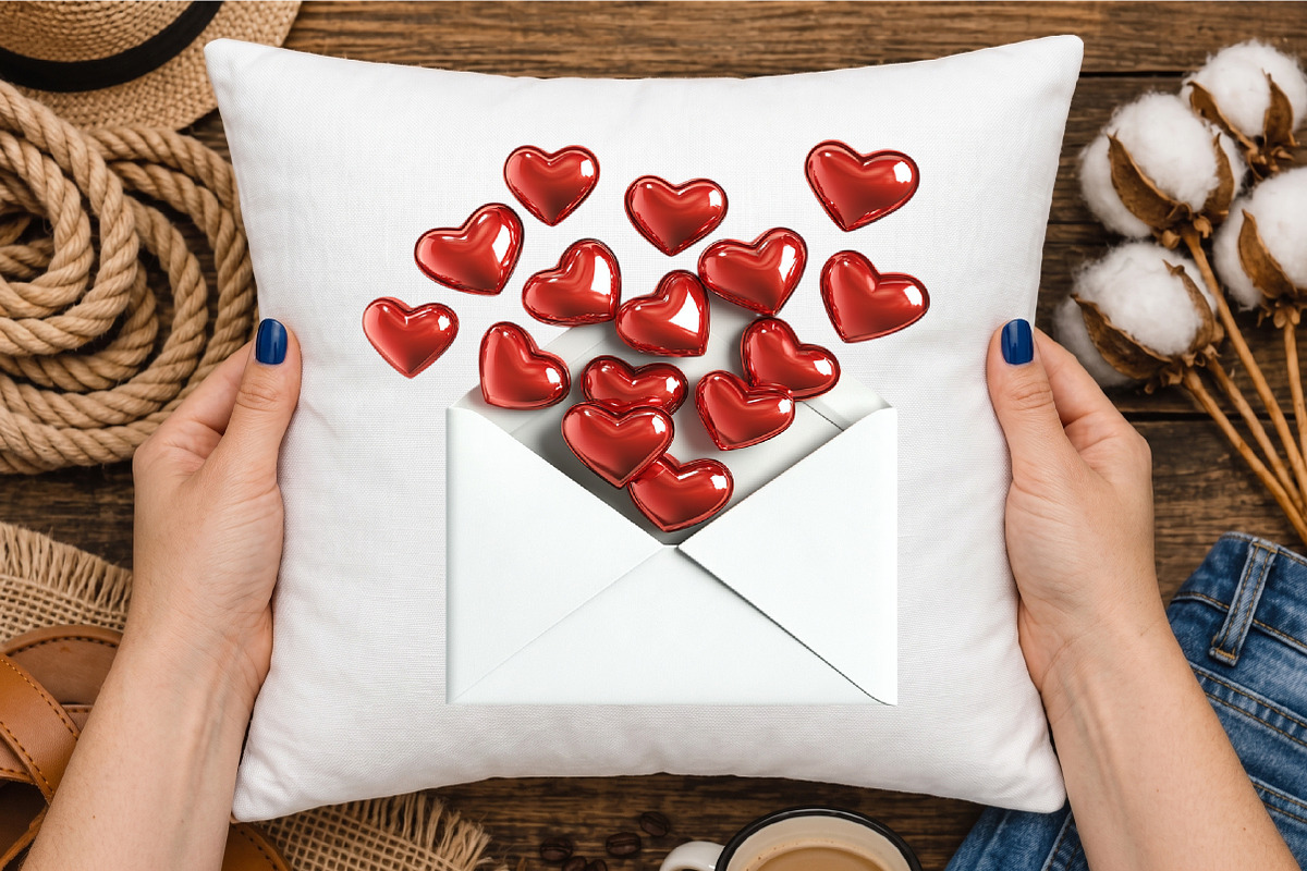 Black Mature Denim Love Clipart, a Seasonal Illustration by designcity5 (Photo 4 of 5)