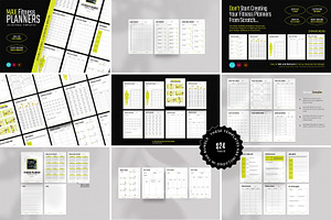 MAX Fitness Template Bundle 4-in-1