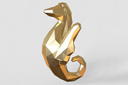 7 Nautical Charm 3D Model Set, an Animal 3D Model by Kseniya-Omega (Thumbnail 12 of 17)