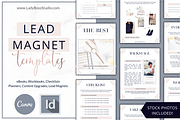 Lead Magnet Freebie Canva InDesign, a Magazine Template by Lady Boss Studio (Thumbnail 1 of 10)