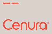 Cenura Modern Geometric Sans Font, a Sans Serif Font by Rasio Studio (Thumbnail 1 of 9)