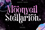 Moonveil Stellarion: Dream Font, a Serif Font by Helotype (Thumbnail 1 of 11)