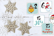Christmas Advent Calendar Cards Set, an Animal Illustration by Lemon Workshop (Thumbnail 5 of 6)