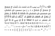 Tanaghum - Arabic Font, a Script Font by Mostafa El Abasiry (Thumbnail 10 of 12)
