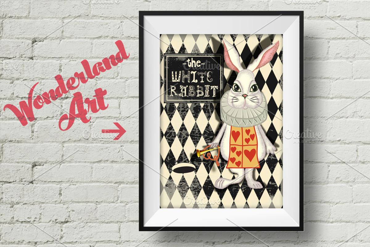 Wonderland Vector Package, an Object Illustration by a Blond Moment (Photo 3 of 5)