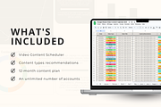 YouTube & Social Media Planner 2025, a Social Media Template by Marketello Studio (Thumbnail 2 of 6)
