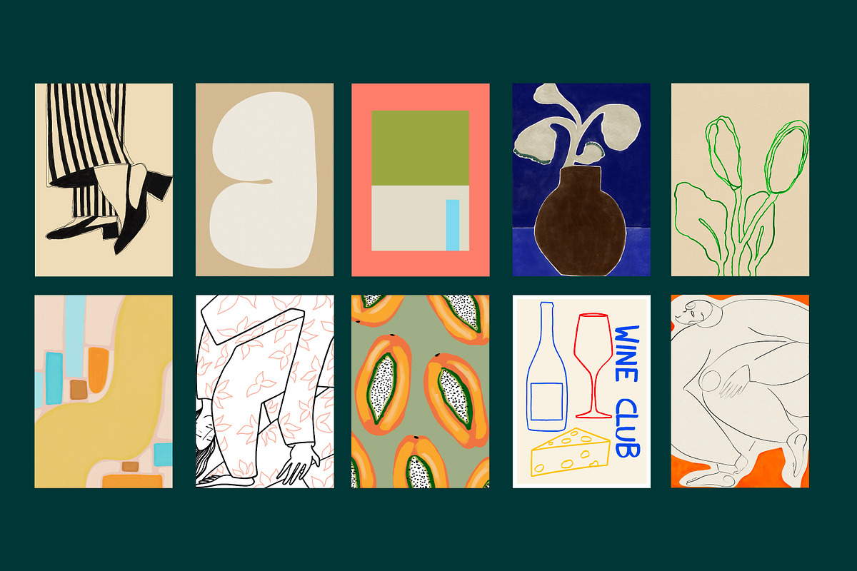 Ready made poster - Art print bundle, an Illustration by COMMERCIAL COLLECTIVE (Photo 7 of 7)