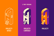 Projecty - Color Vector Font, a Symbol Font by Gleb Guralnyk (Thumbnail 2 of 6)