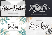 Swashy Font Bundle | 40 Fonts, a Script Font by NJ Studio (Thumbnail 2 of 11)