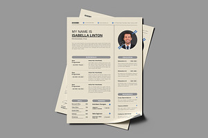 Creative Resume Layout Cover Letter