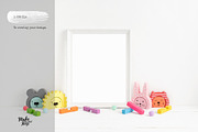 8x10 Nursery Frame Mockup, a Print Template by Make Beautiful Things (Thumbnail 5 of 6)