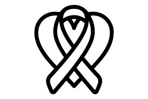 Cancer Awareness Ribbon