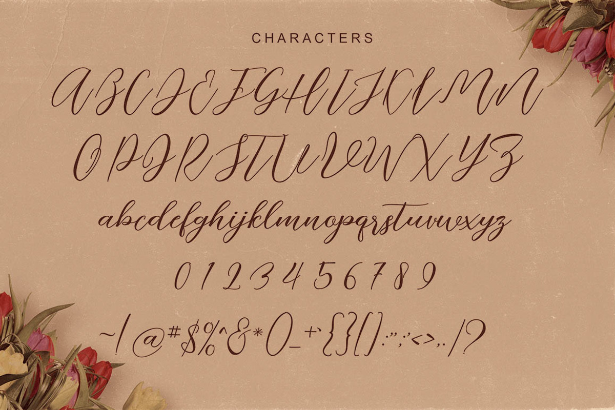 Just Marriage Font Duo preview 8