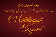 Christmas Calligraphy, a Script Font by Letterara (Thumbnail 12 of 15)