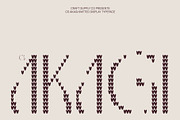 CS Akagi Knitted, a Sans Serif Font by Craft Supply Co. (Thumbnail 1 of 8)