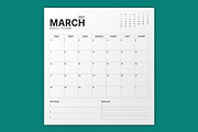 2027 Monthly Planner (MP049-27), a Stationery Template by mikhailmorosin (Thumbnail 2 of 3)