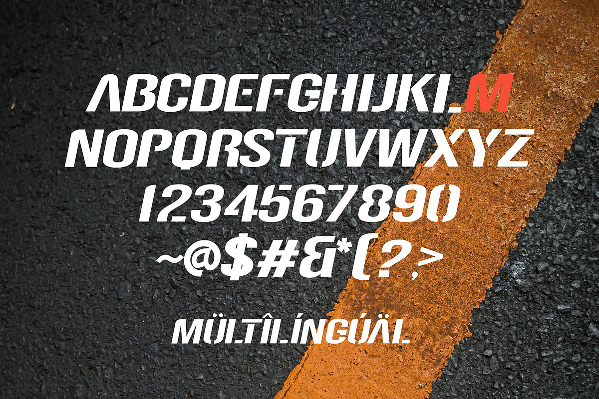 Speed Impact, a Font by asfgraphics (Photo 2 of 7)