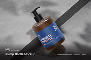 Pump Bottle Mockup, a Cups & Container Mockup by Rahardi Creative (Thumbnail 1 of 4)