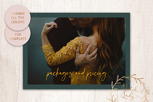 PSD Photo Price Card Template 16