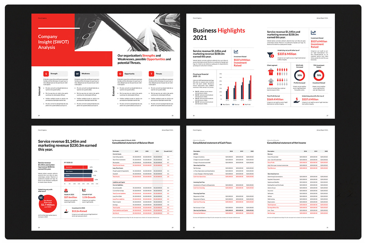 Annual Report, a Brochure Template by StudioGraficso (Photo 9 of 12)