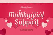 Cimory Love Typeface, a Script Font by alit design (Thumbnail 3 of 15)