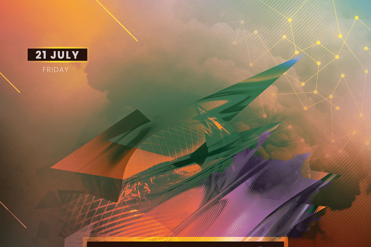 Techno Flyer, a Flyer Template by styleWish (Photo 2 of 2)