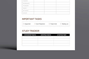 Printable Study Planner Journal, a Stationery Template by MightyDesign (Thumbnail 3 of 8)