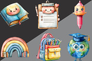 Cute Back To-School Sublimation, an Illustration by Black Bird Studio (Thumbnail 2 of 6)
