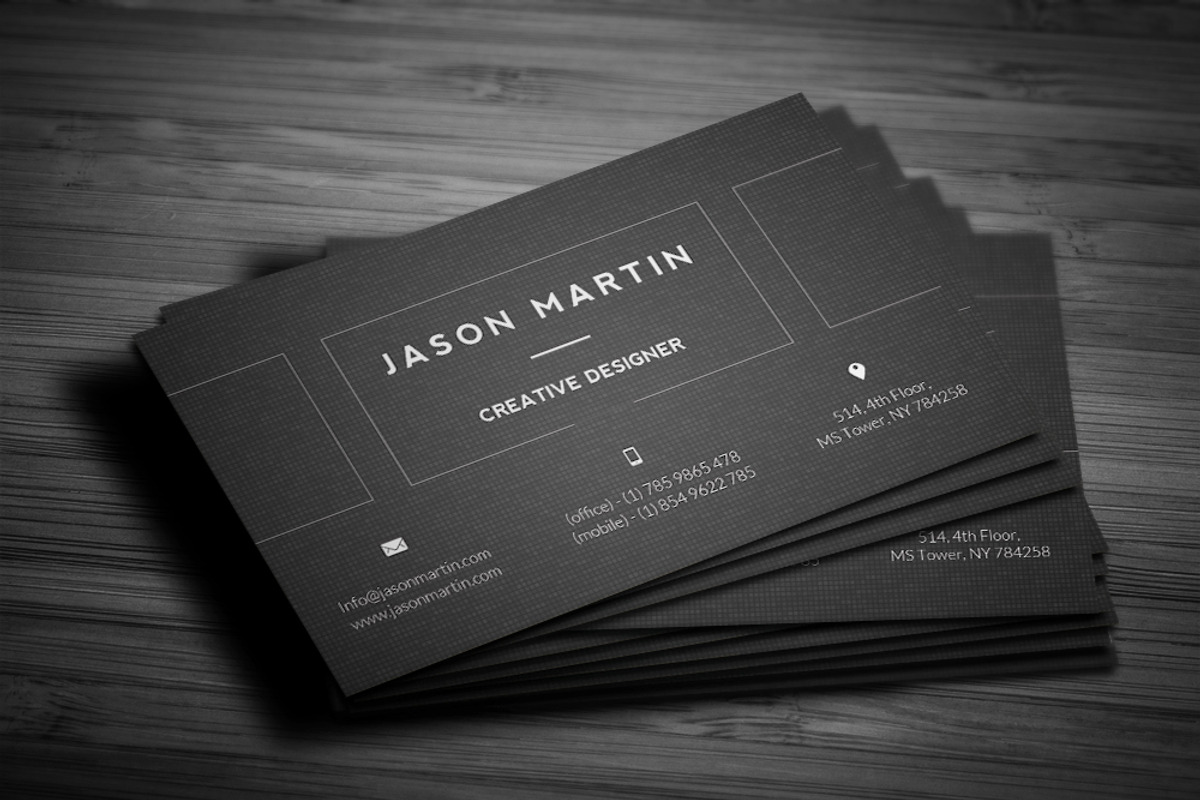 Creative Individual Business Card, a Business Card Template by bouncy (Photo 3 of 3)