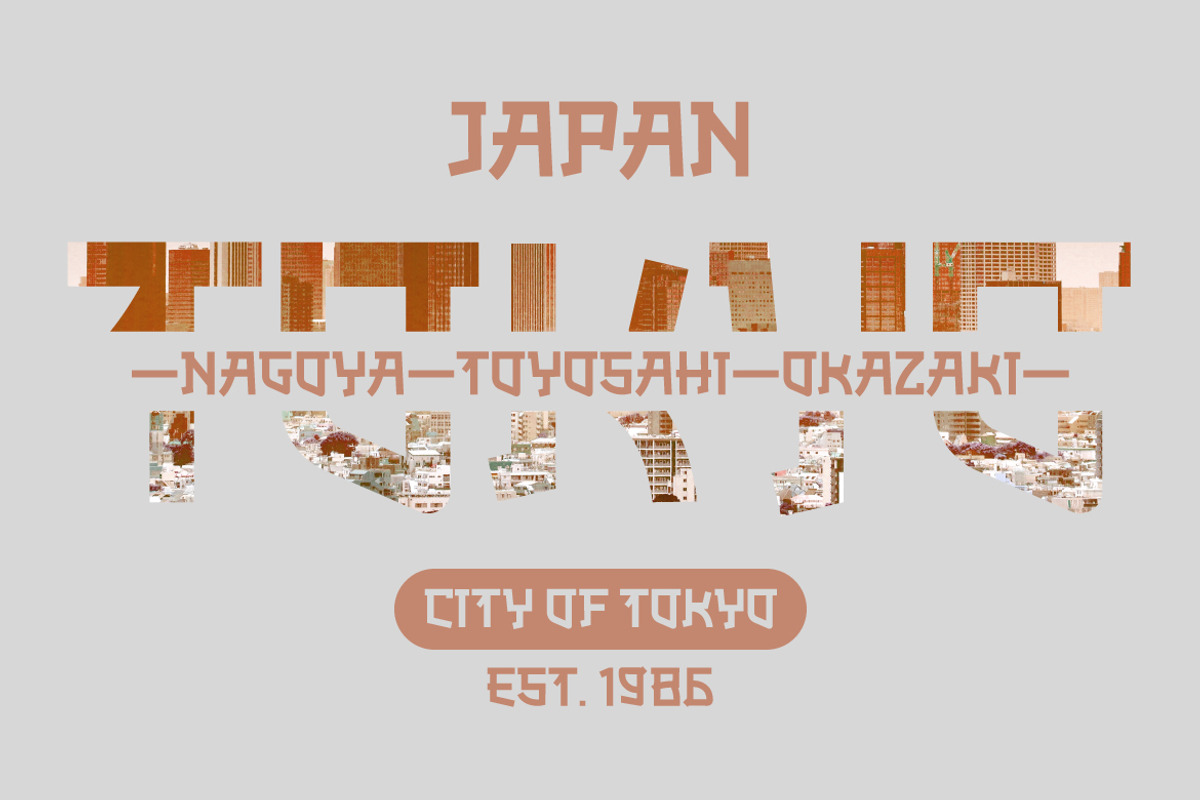 Akisa Faux Japanese Font, a Font by twinstd (Photo 7 of 10)