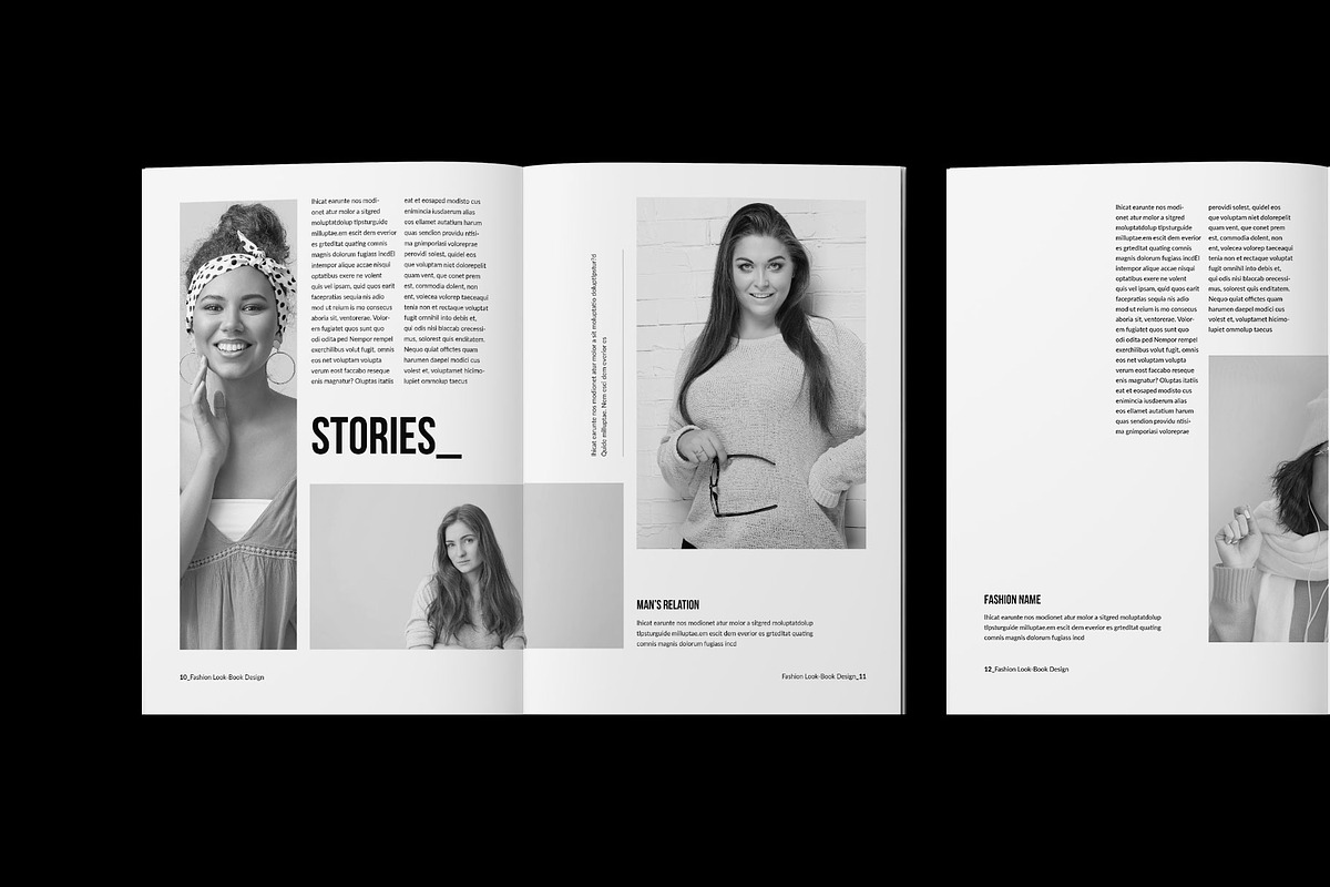 Fashion Lookbook Template preview 5