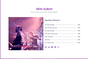 Musier - Music HTML Template