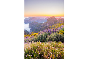 View from Pico do Arieiro, Portugal, a Nature Photo by f9photos