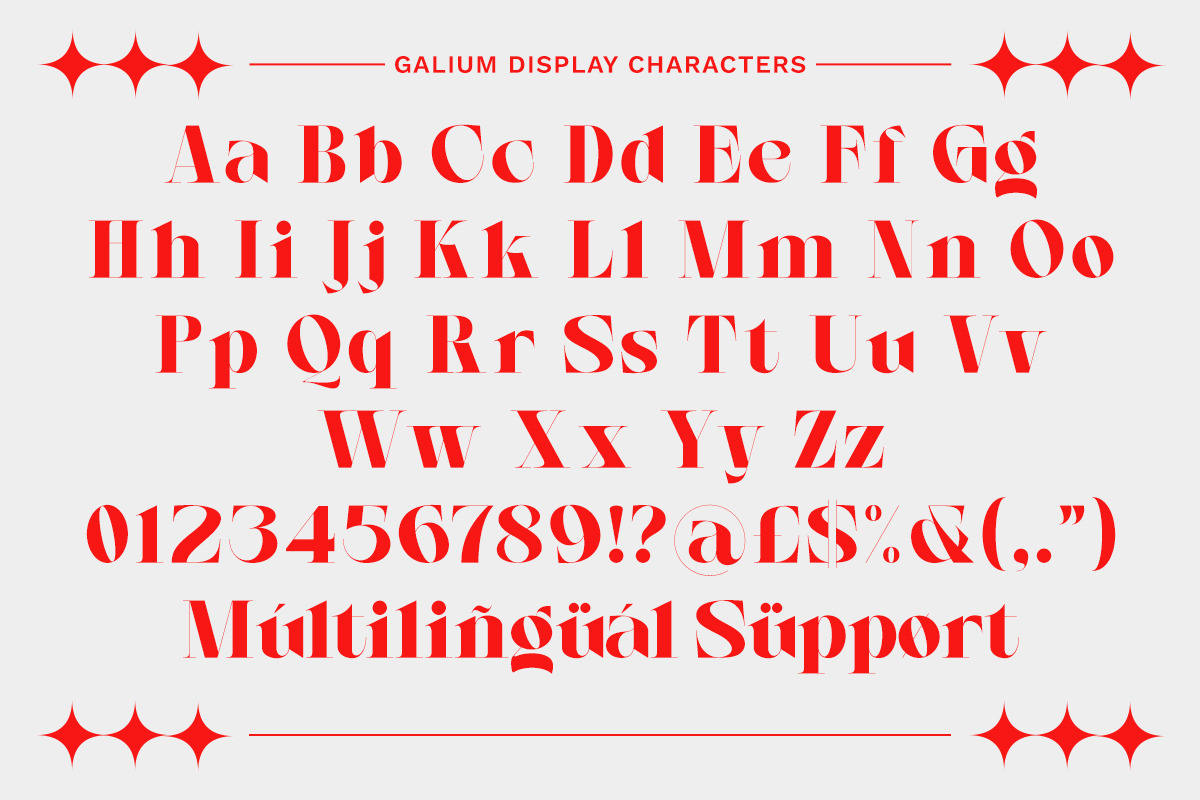 Galium Display, a Sans Serif Font by executypeStudio (Photo 9 of 14)