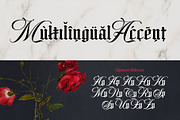 Boomsong Typeface, a Blackletter Font by alit design (Thumbnail 10 of 16)