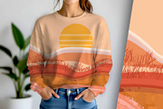 Flamingo Sands Sunset, a Decorative Illustration by Sharon Schwalbe (Thumbnail 1 of 7)