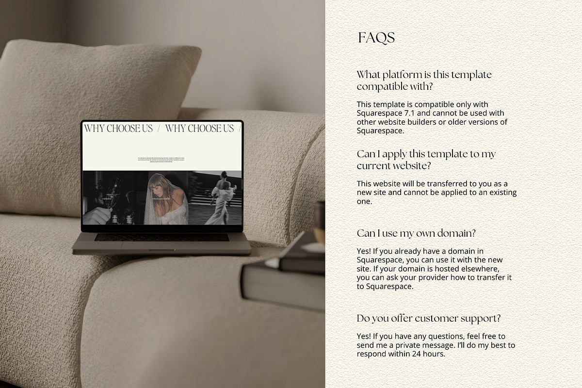 Squarespace 7.1 Website Template, a Squarespace Template by Row Creative (Photo 8 of 10)