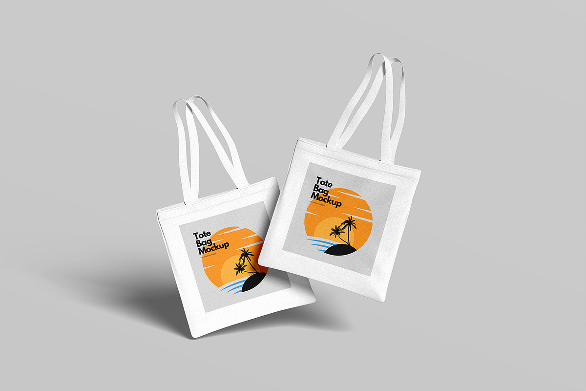 Tote Bag Mockup, an Apparel Mockup by ZifaraDesign (Photo 8 of 11)