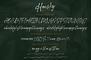 Housky - Handwritten Font, a Script Font by Megi Satyo Widodo (Thumbnail 12 of 13)