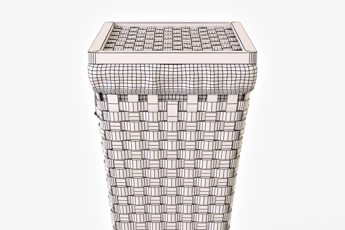 Laundry Basket, an Object 3D Model by Markelos (Photo 7 of 8)