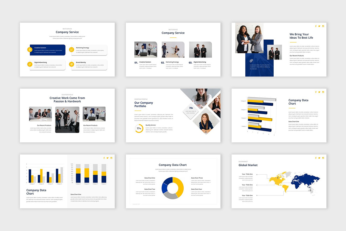 Company Profile - Business Keynote, a Presentation Template by BumbleGraph Studio (Photo 5 of 6)