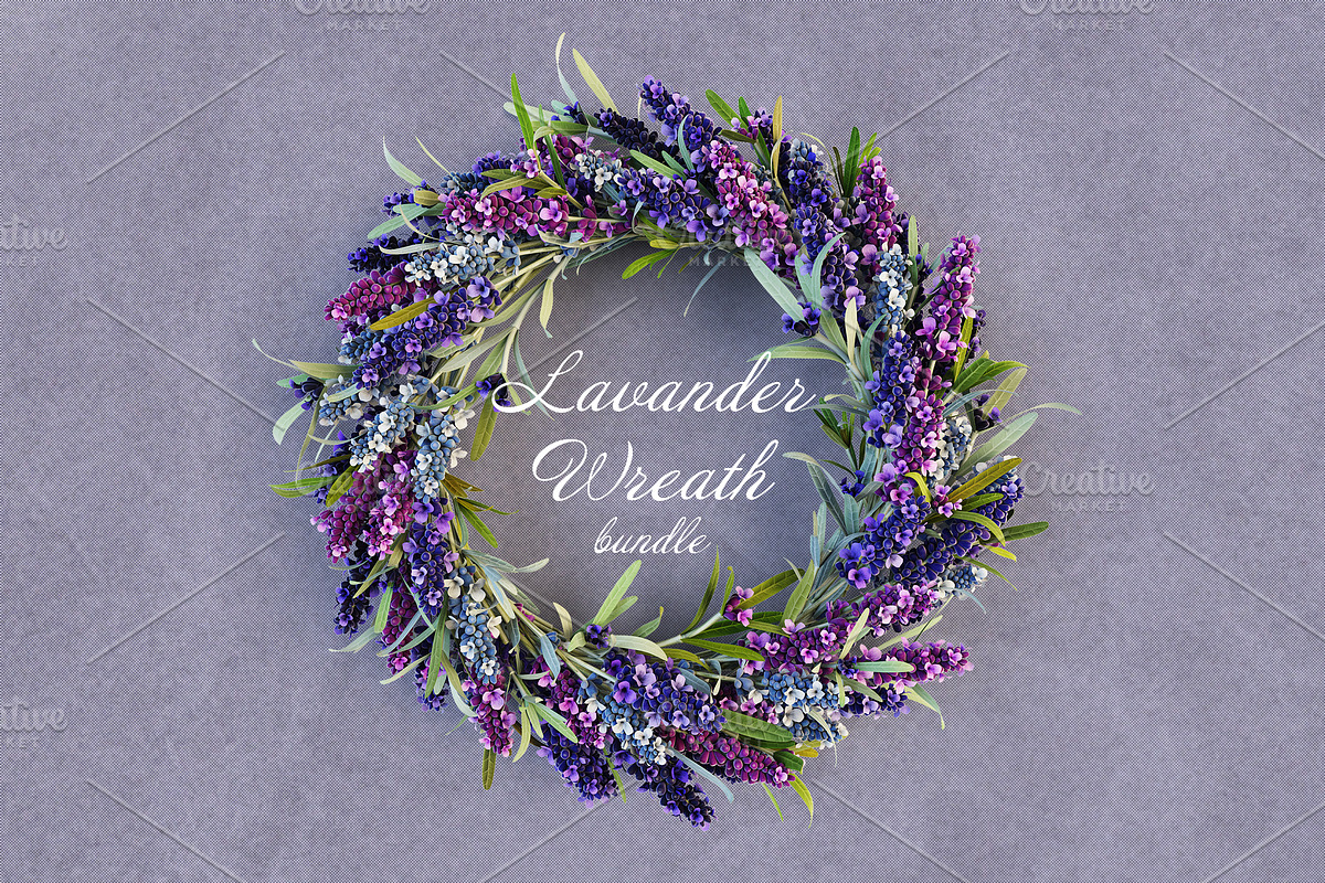 Lavander Wreath, an Object Graphic by kookamunga (Photo 4 of 5)
